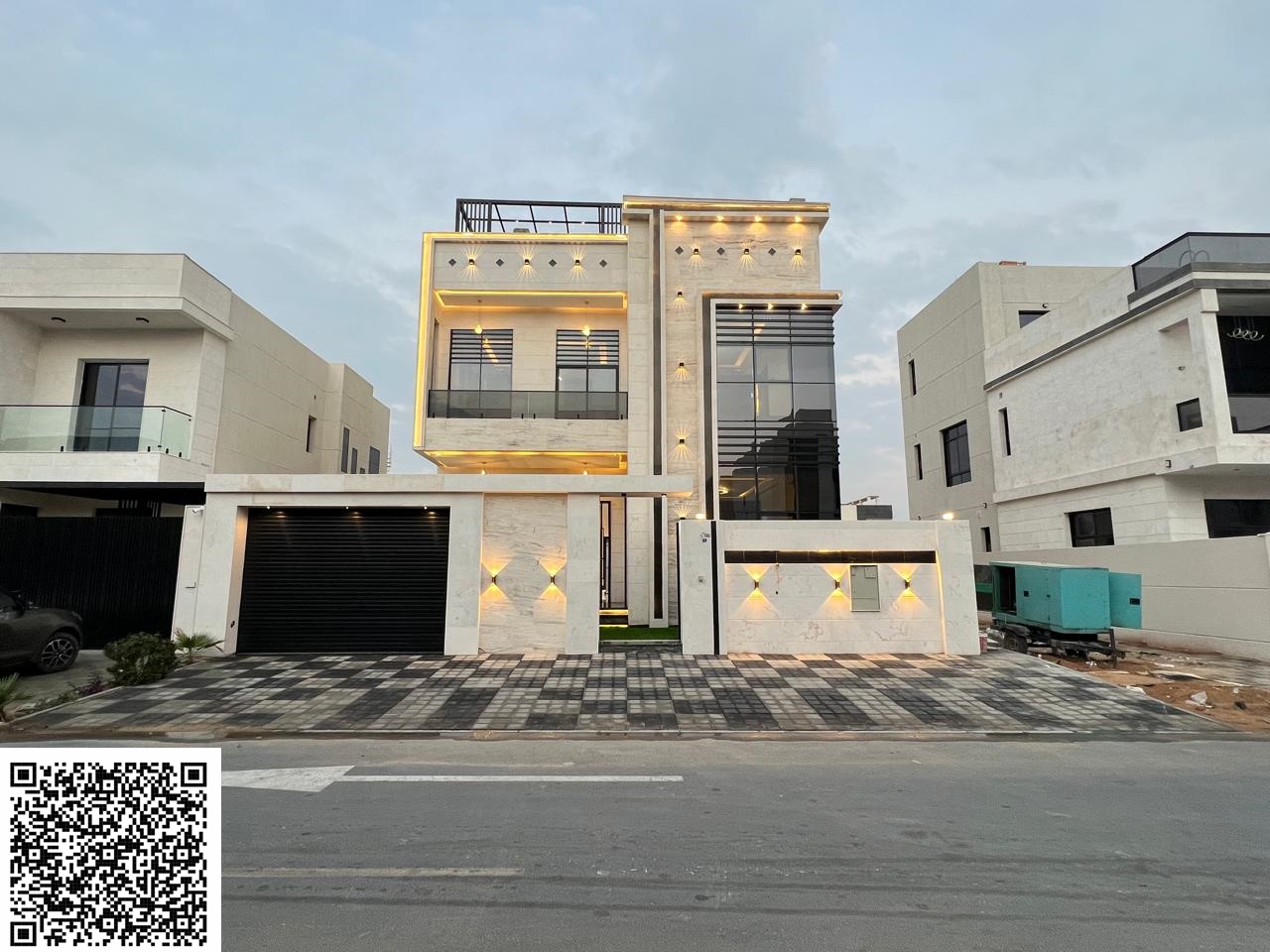 Distinctive villa for sale in Al Zahia – Ajman | Includes registration fees and air conditioning | Quiet location close to all services