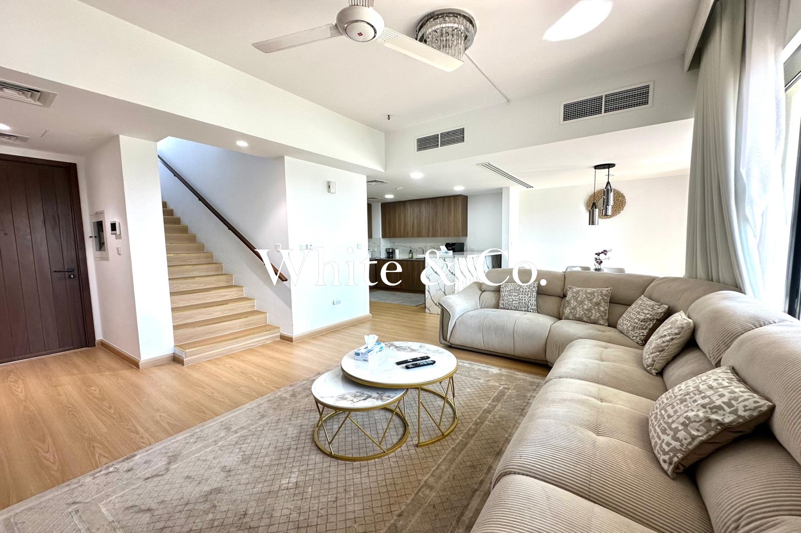 3BR TH | Single Row | Furnished