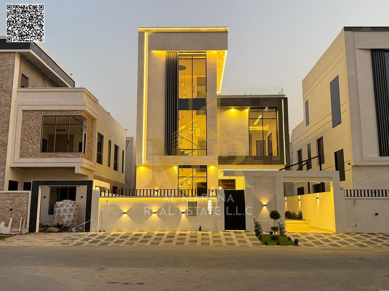 Luxury super deluxe villa for sale in Al Yasmeen area, Ajman, at a special price