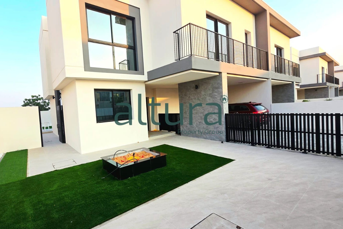 Type-X Duplex | Single Row | Landscaped