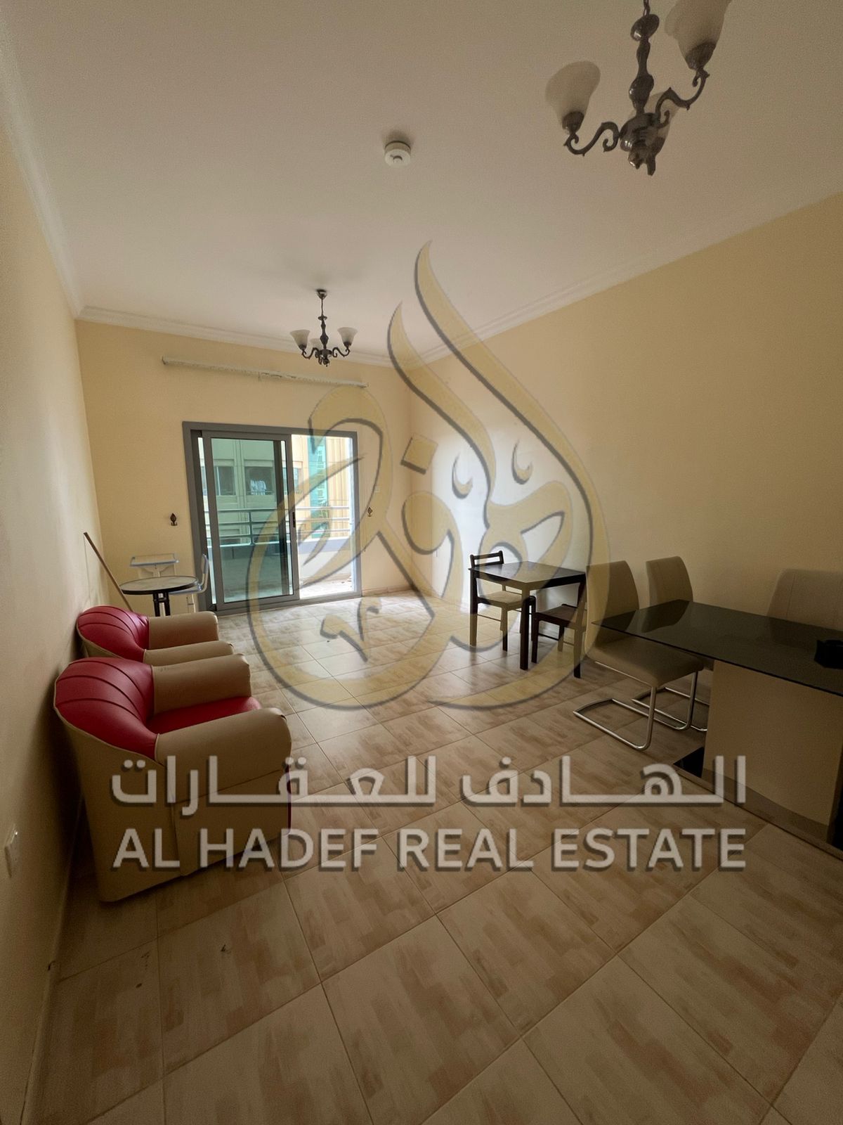 In Al Majaz 1 area, a two-bedroom apartment with a living room and balcony offering a sea view is available. Payment plans are available for up to 6 i