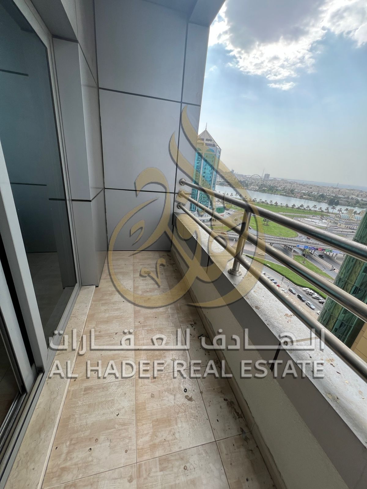 Two-bedroom apartment with a living room and sea view in Al Majaz 1 – for annual rent at AED 43,000 with flexible payment options.