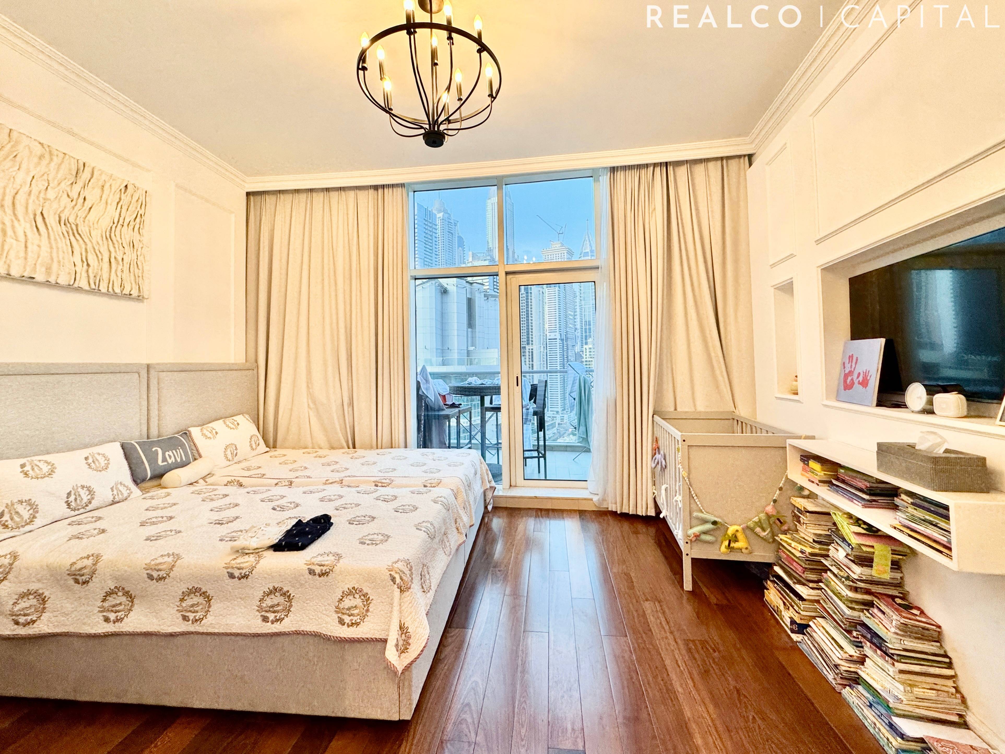 High-Floor 3BR Apartment | Fully Furnished | Marina Views | Marinascape Oceanic Tower