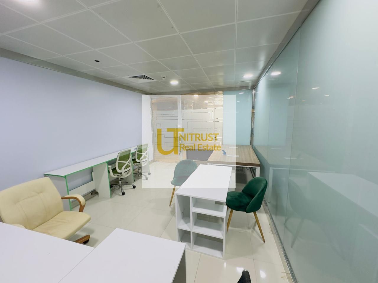 Fully Fitted Office | Sheikh Zayed Road | Free Chiller & Internet | Near Metro