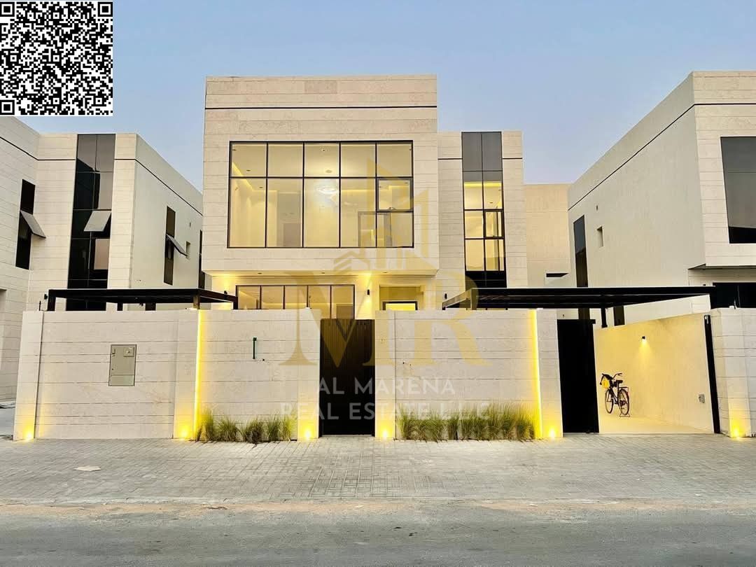 Your chance to own a ready-to-move-in villa close to all services with very luxurious designs. A luxury villa for sale in Al Zahiyah area - Ajman. Thi