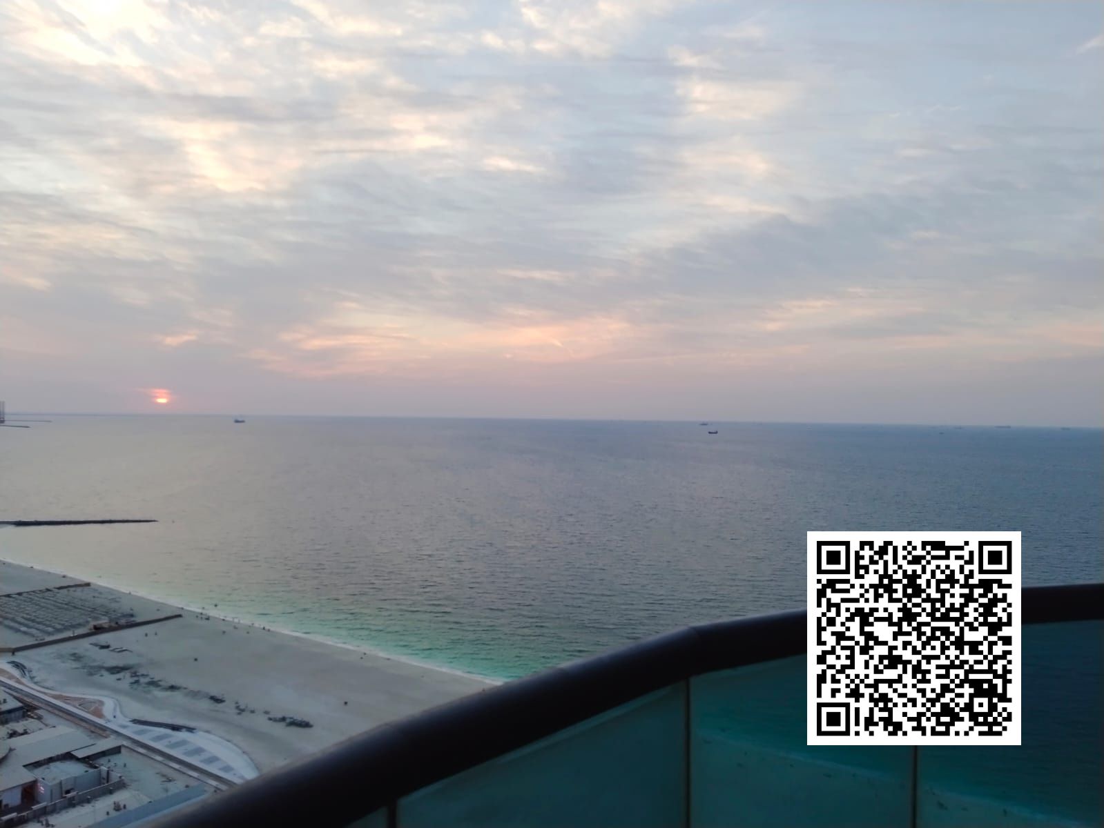 2 BHK Apartment for Sale in Ajman Corniche Residence Tower Sea & City View