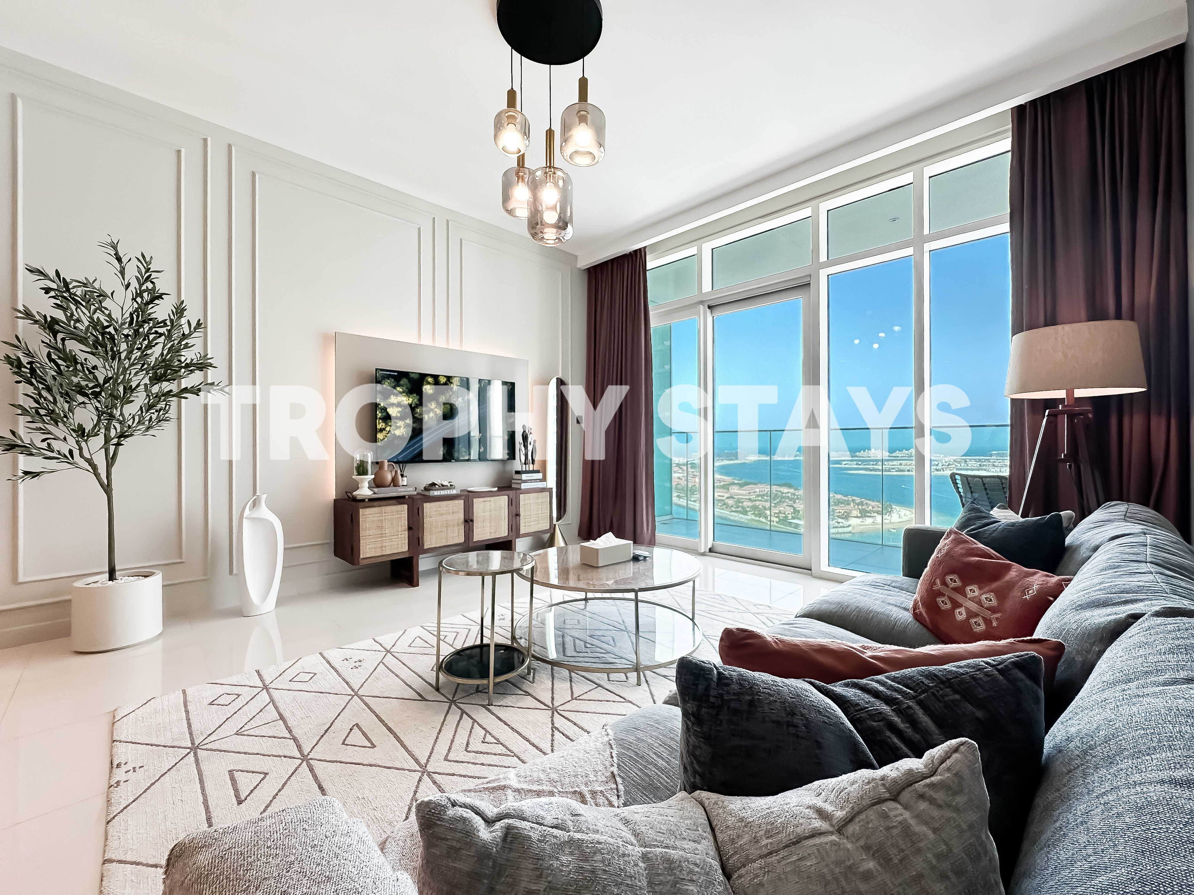 Sea & Palm View | Private Beach | All Bills Incl