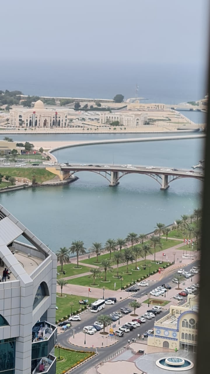 **Luxury apartment with 3 master bedrooms and a master maid’s room, featuring a distinctive sea view, parking, gym, swimming pool, and kids’ area — al