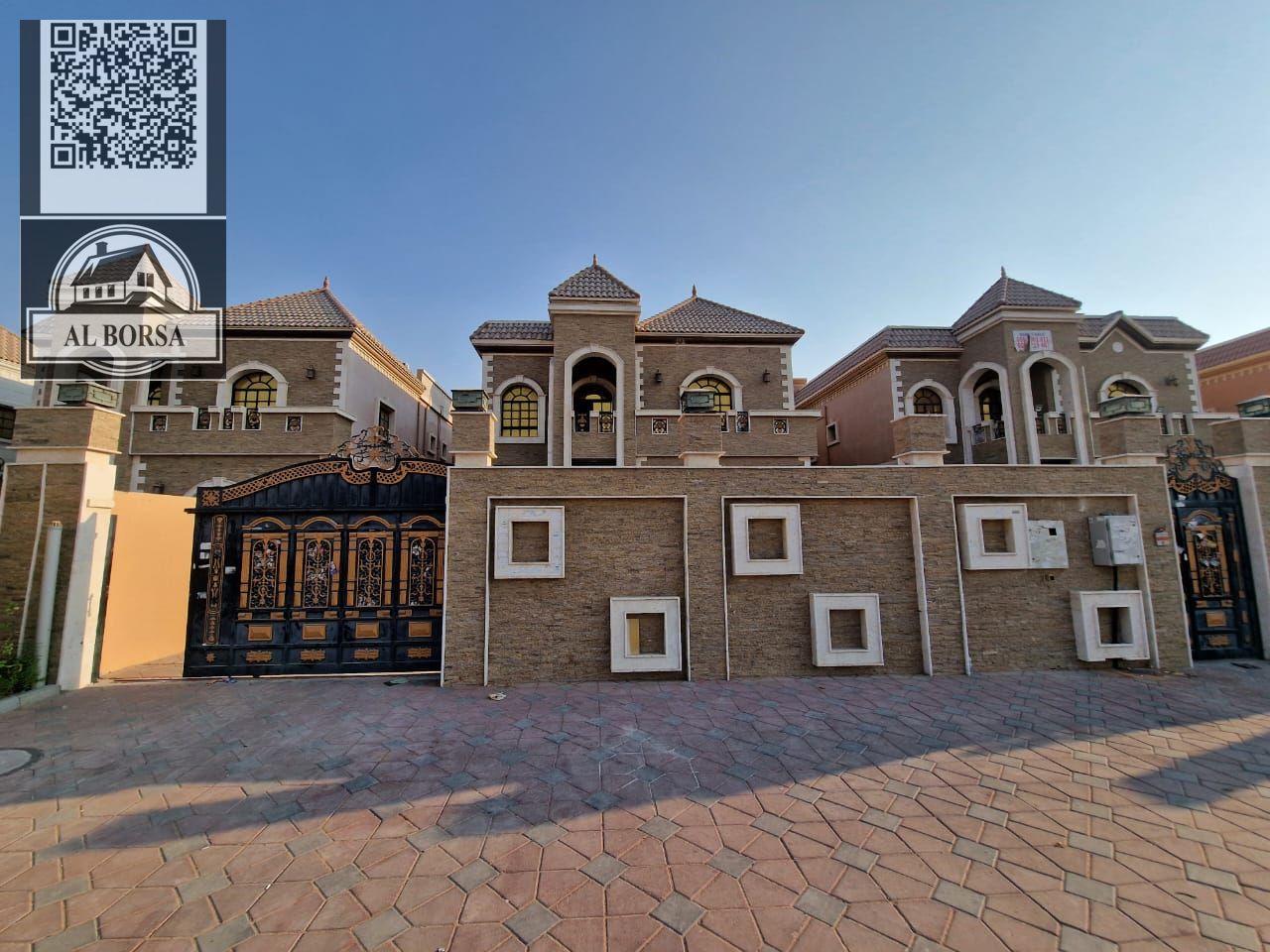Villa for sale in Al Muwaihat 2, Ajman, 5 master bedrooms, majlis, 2 living rooms
