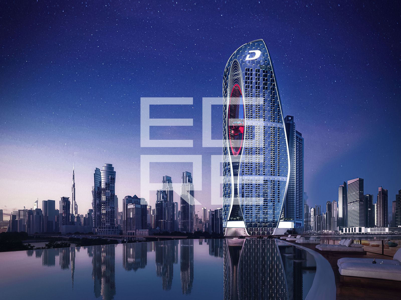 Luxury High Floor – 2BR +Maid – Below OPP