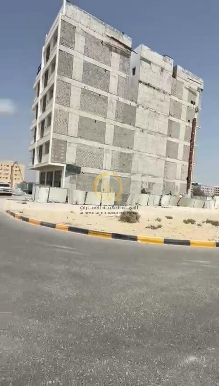 For sale: Residential and commercial land in Muweilah Al-Falah Camp area, corner plot on two streets, with an area of 13,588 sq ft, in an excellent lo
