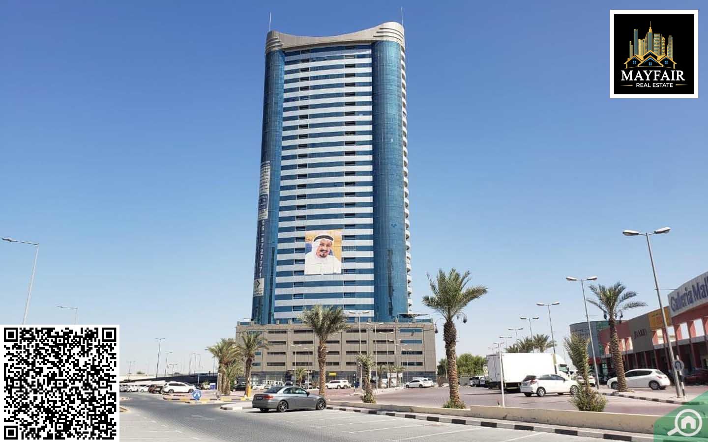 Luxury family apartment for sale in Al-Konker Tower with a large area