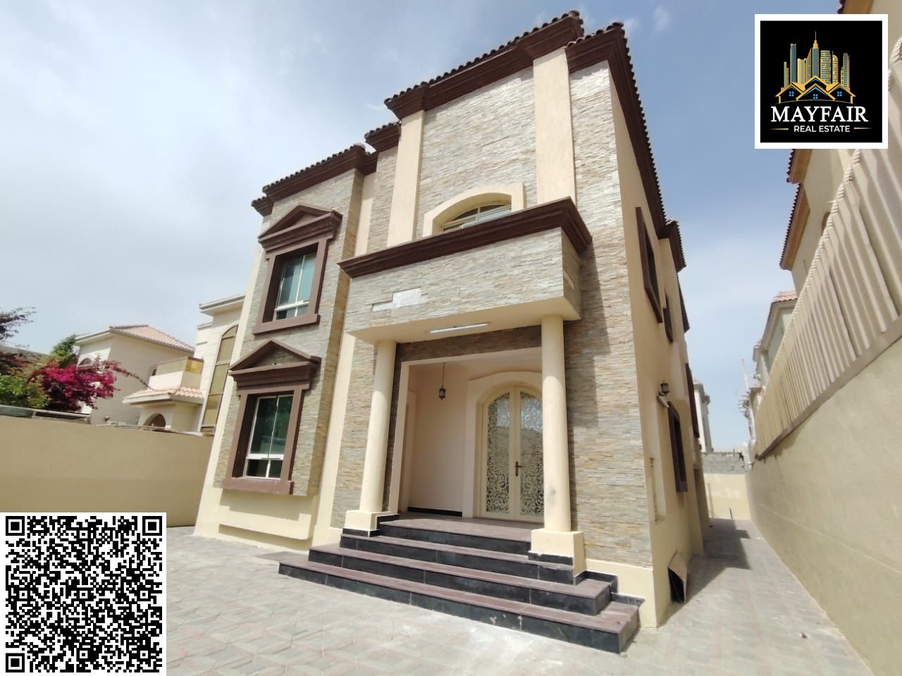 Unmissable opportunity: A luxury villa with breathtaking views in Al Rawda