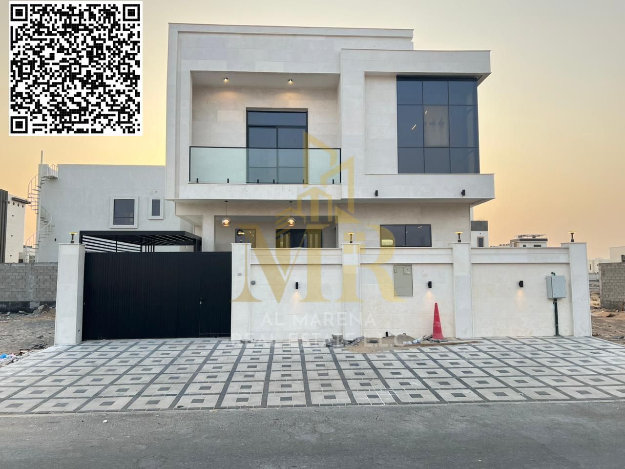 Villa for sale directly from the owner, freehold, open to all nationalities, ready to move in and close to all services. Villa for sale in Al Yasmin -