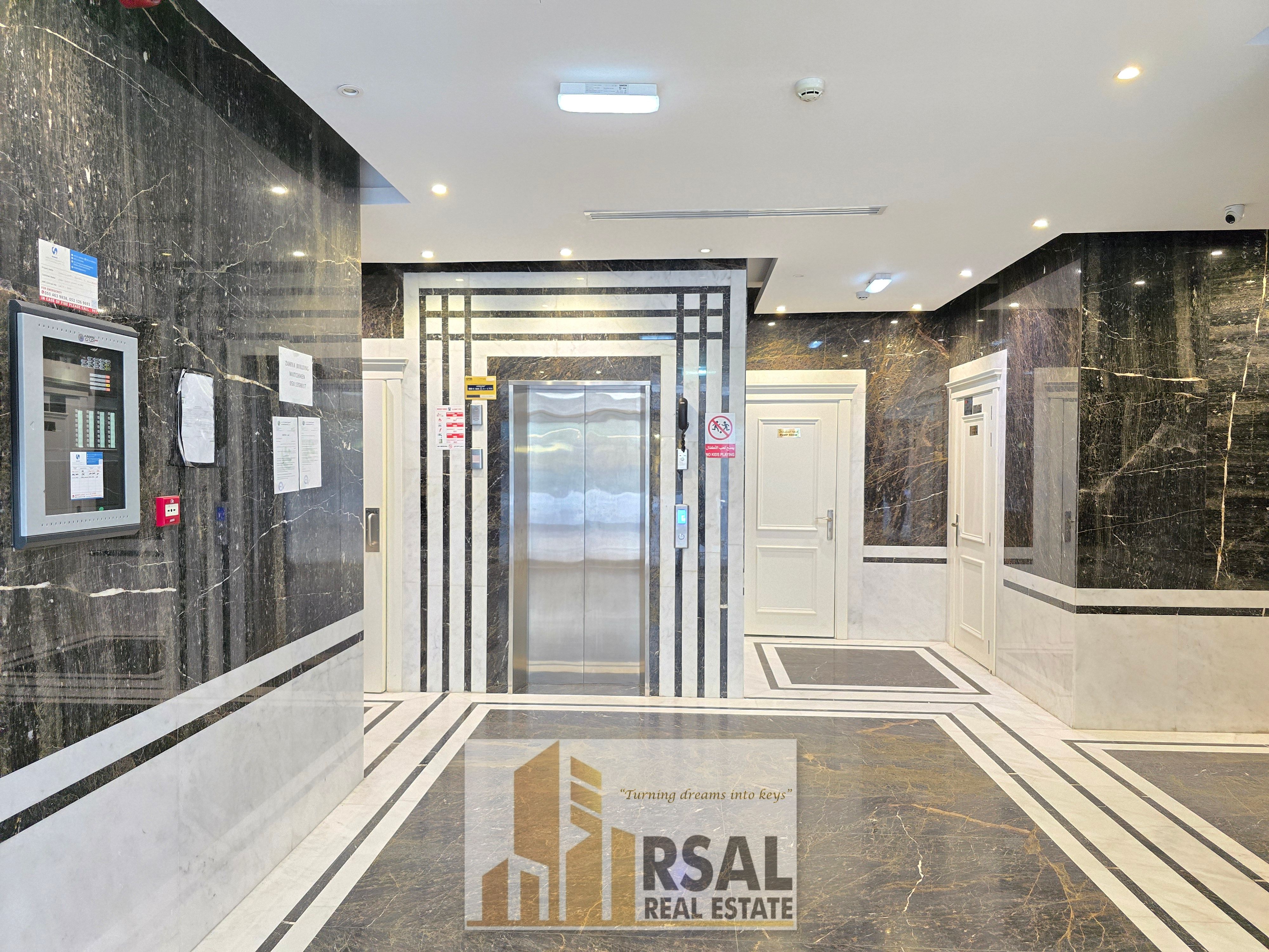 Lavish New 1-BHK Apartment,2-Bathrooms,Family Building,6 Cheques Payment,In Al Zahia ( Alfalah Area)