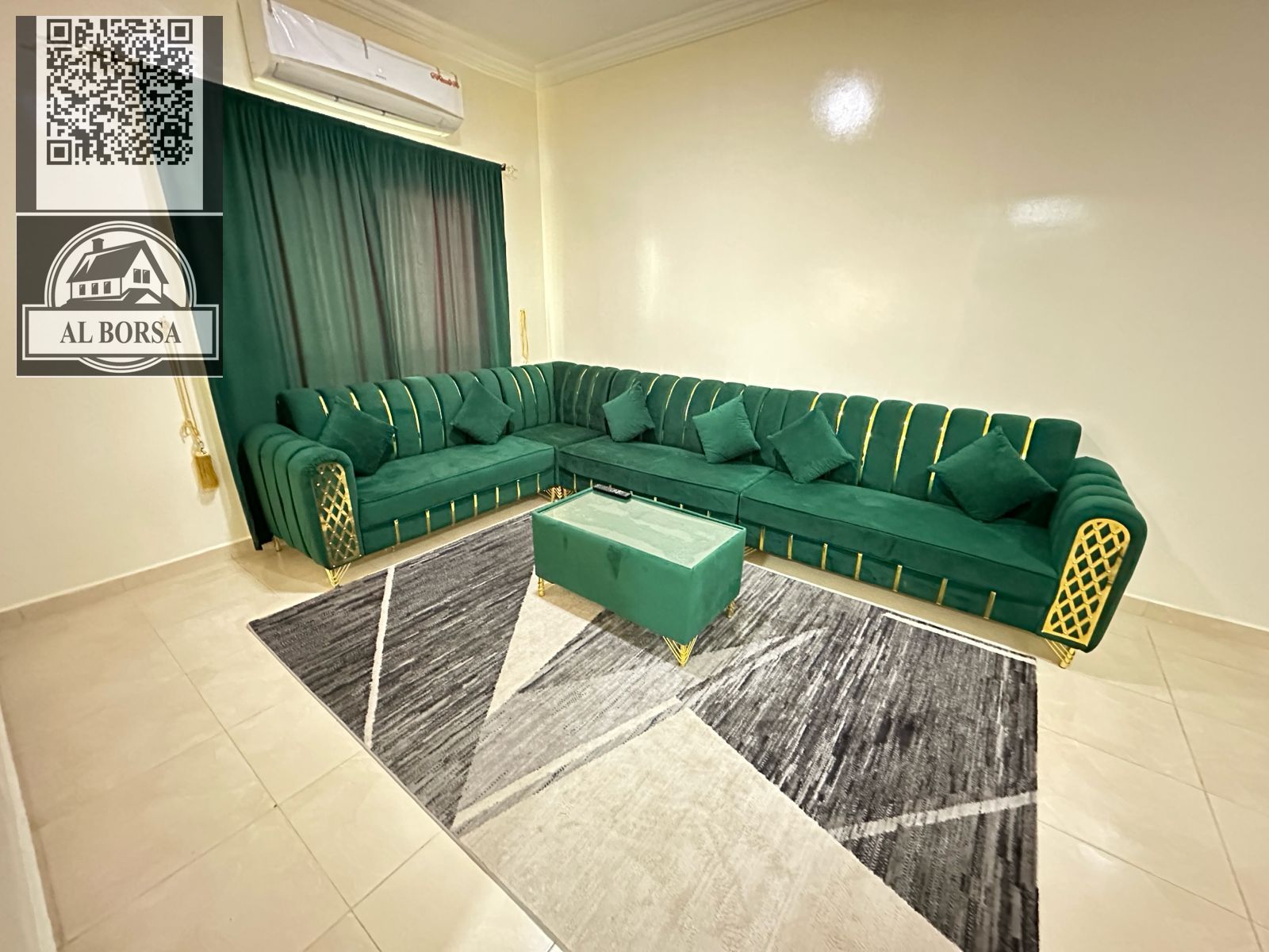 Two-Bedroom Apartment | Fully Furnished Balcony - Prime Location - Two Bathrooms