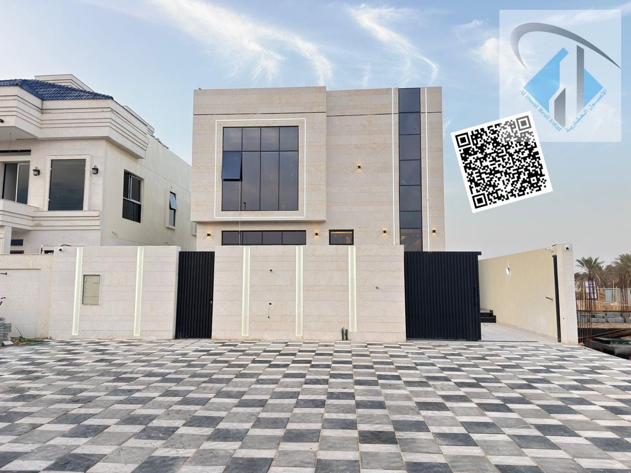 Villa in an exceptional location near the mosque and mall, at a special price in Al Zahia.