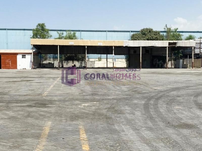 Fully Interlocked Open Yard | Open Shed | Office