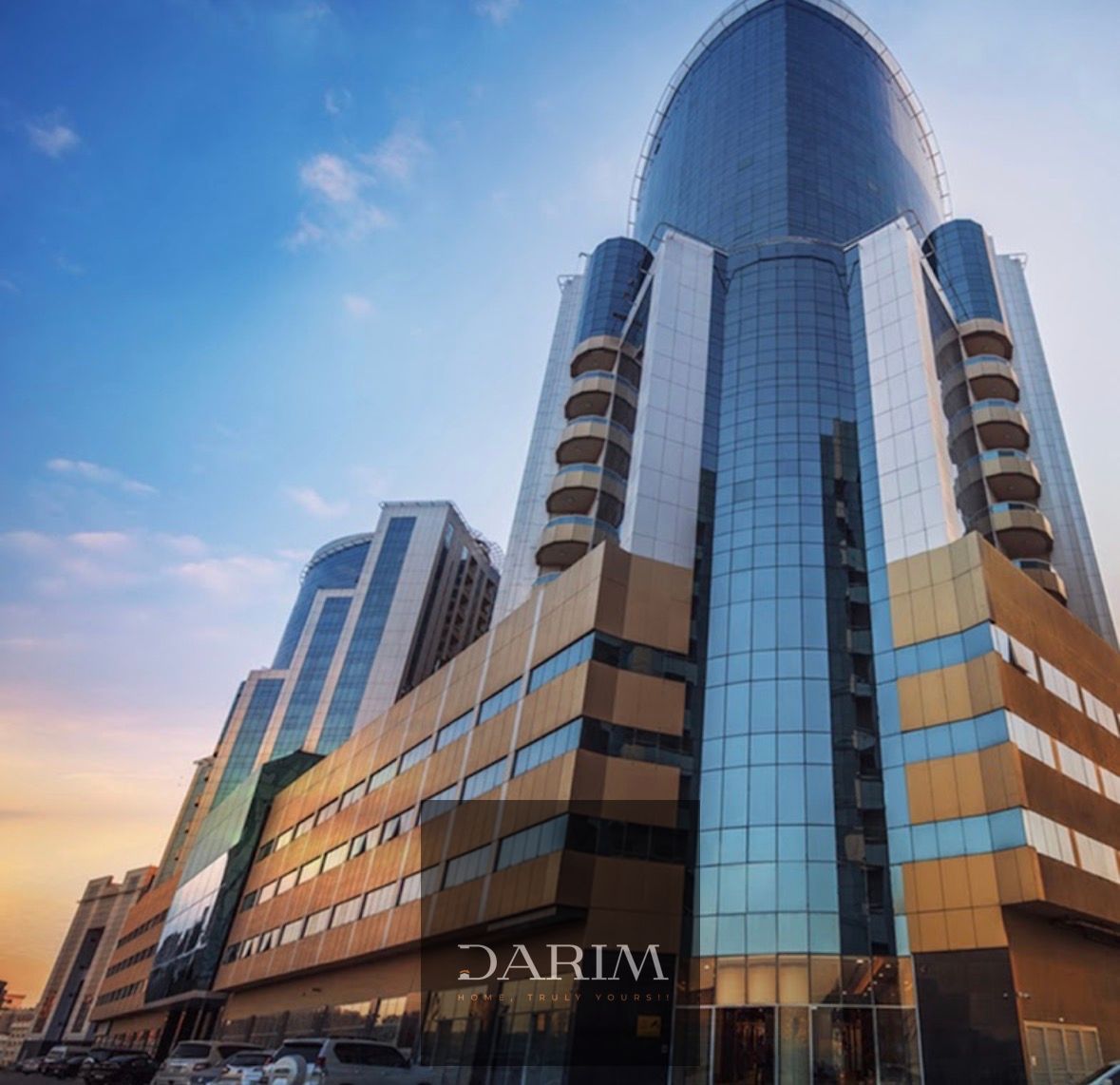 1BHK Apartment for Sale – Orient Tower, Ajman Area: 1,190 sq ft Modern Kitchen