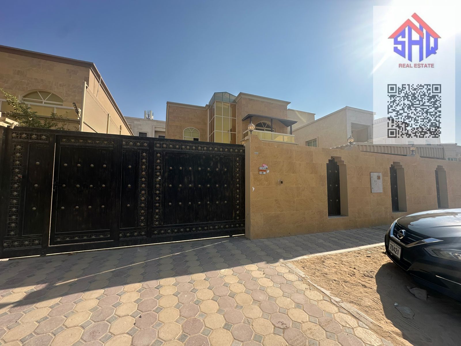 villa with water and electricity for sale and AC freehold for all nationalities