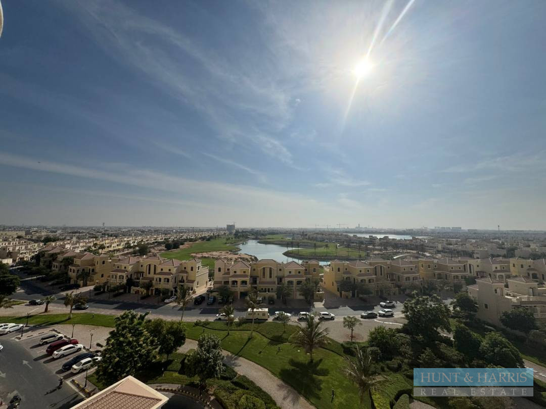 Furnished Studio For Rent Al Hamra Village - Breathtaking View