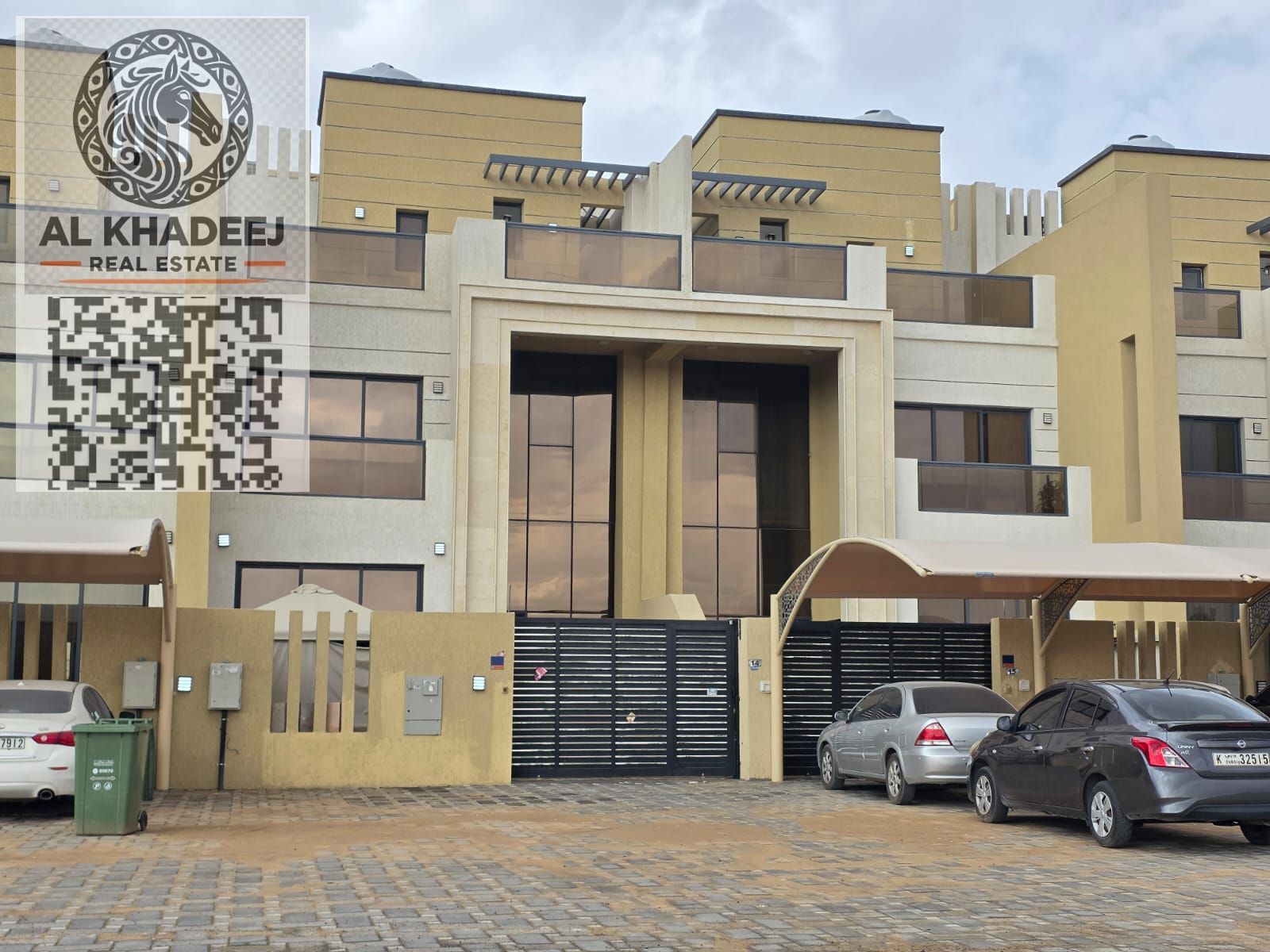 For rent: Townhouse villa with high-end finishes in Al Zahia area, close to all services and near the Dubai and Sharjah exit.