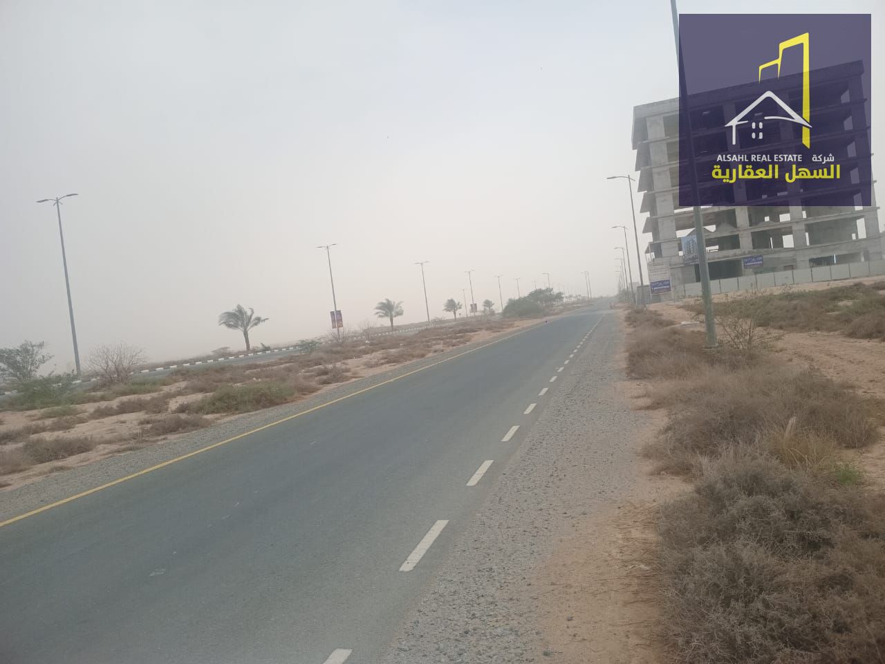 Land for sale in the Telal Ali area, on a main road, excellent location.