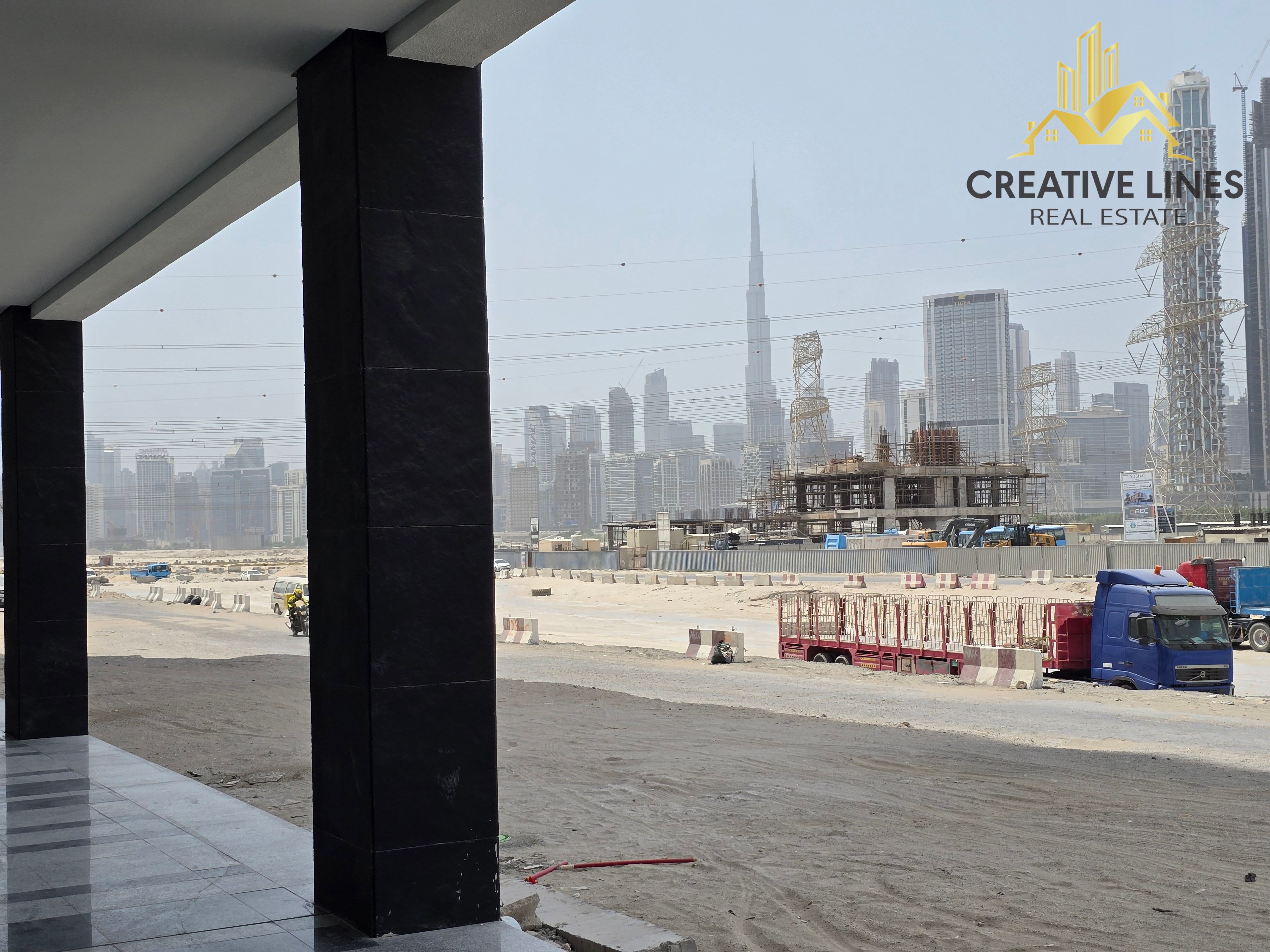 LAGOON FACING - NEAR PARKING - BURJ KHALIFA VIEW