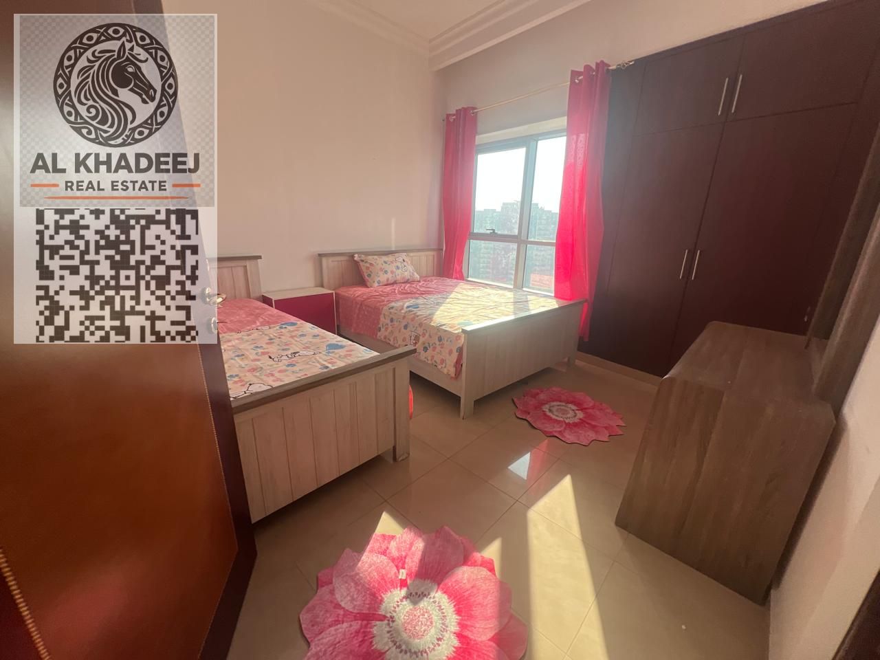 Apartment for sale in Balconkar Tower Al Nuaimiya 1 Ajman, 3BR + hall + maid’s room, balcony, 4 baths, price AED 1.25M.