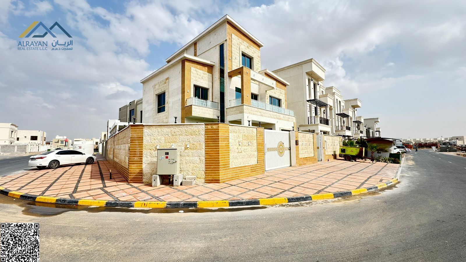 Residential/commercial villa (special cash price), luxurious finishing