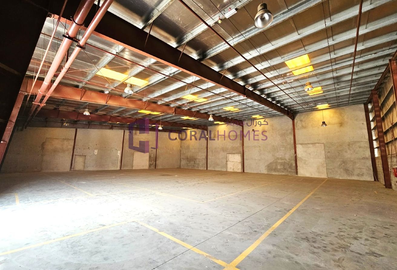 Spacious Warehouse At 7 Meters | 20 KW Power
