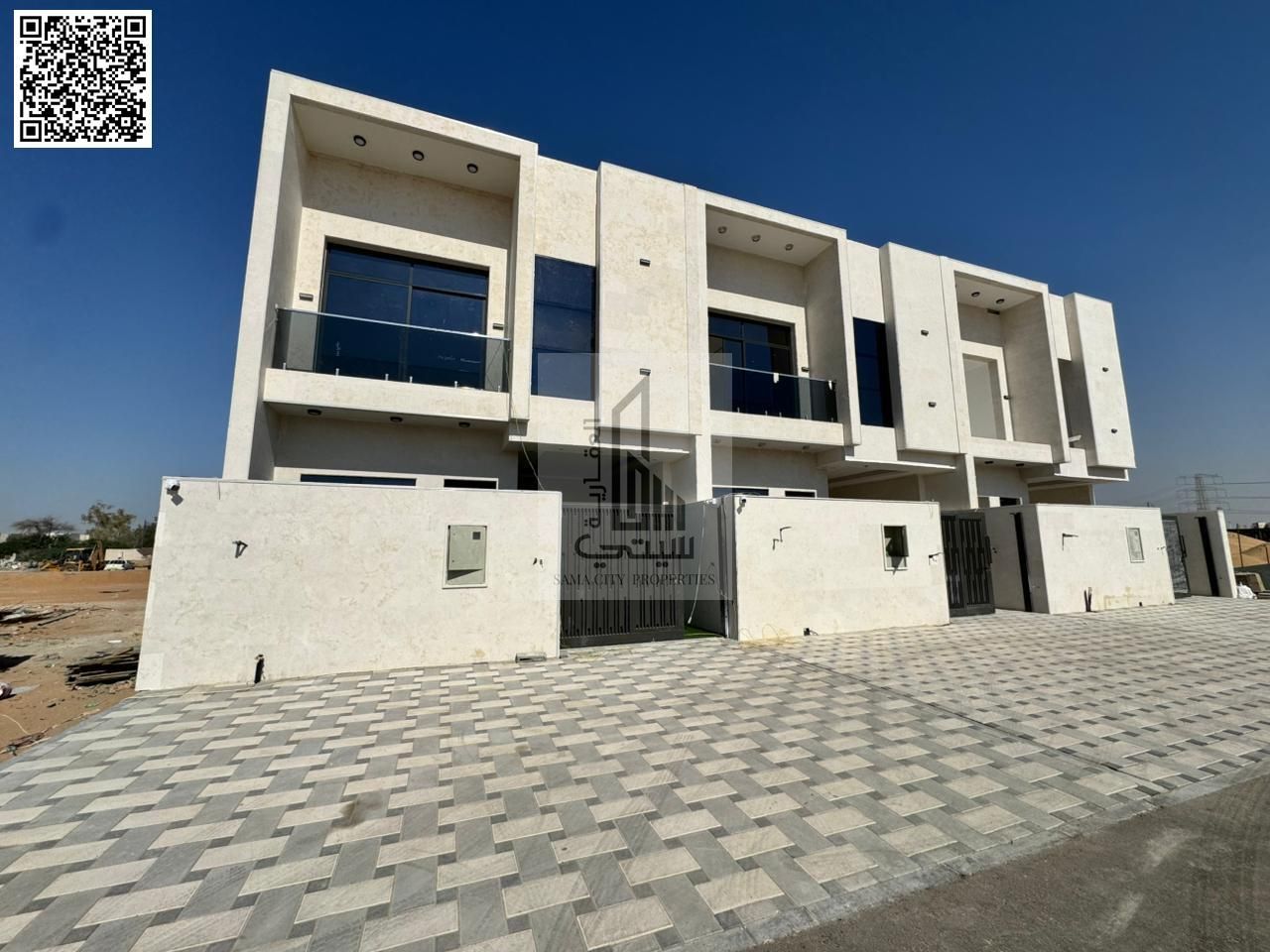 Townhouse Villa with Roof and Premium Finish