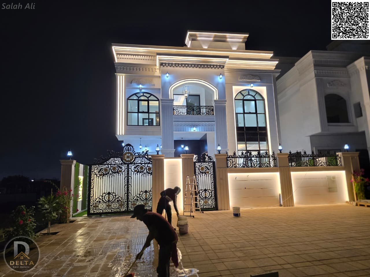 Your dream villa: a classic 3-story villa with excellent finishes, including registration and ownership fees, strategically located in one of Ajman's