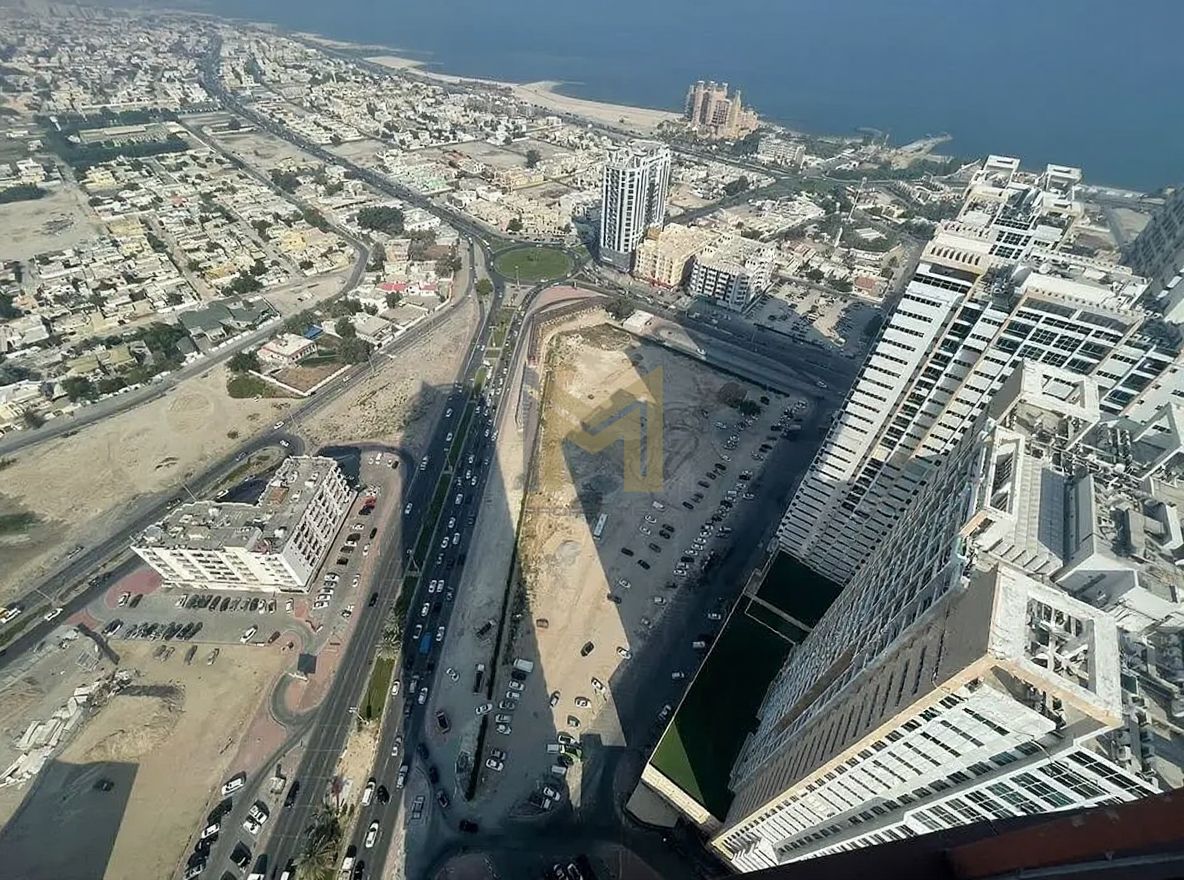 Totally Sea & City View | High Floor | 1 Studio Apartment | Ajman One 2 Towers | Down Payment: 120,000 AED | No Commission