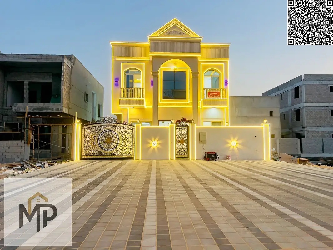 For sale: Classic villa in Al Zahiyah, Ajman | 5 master bedrooms | Majlis and 2 living rooms | Modern kitchen | Outdoor parking | Close to amenities