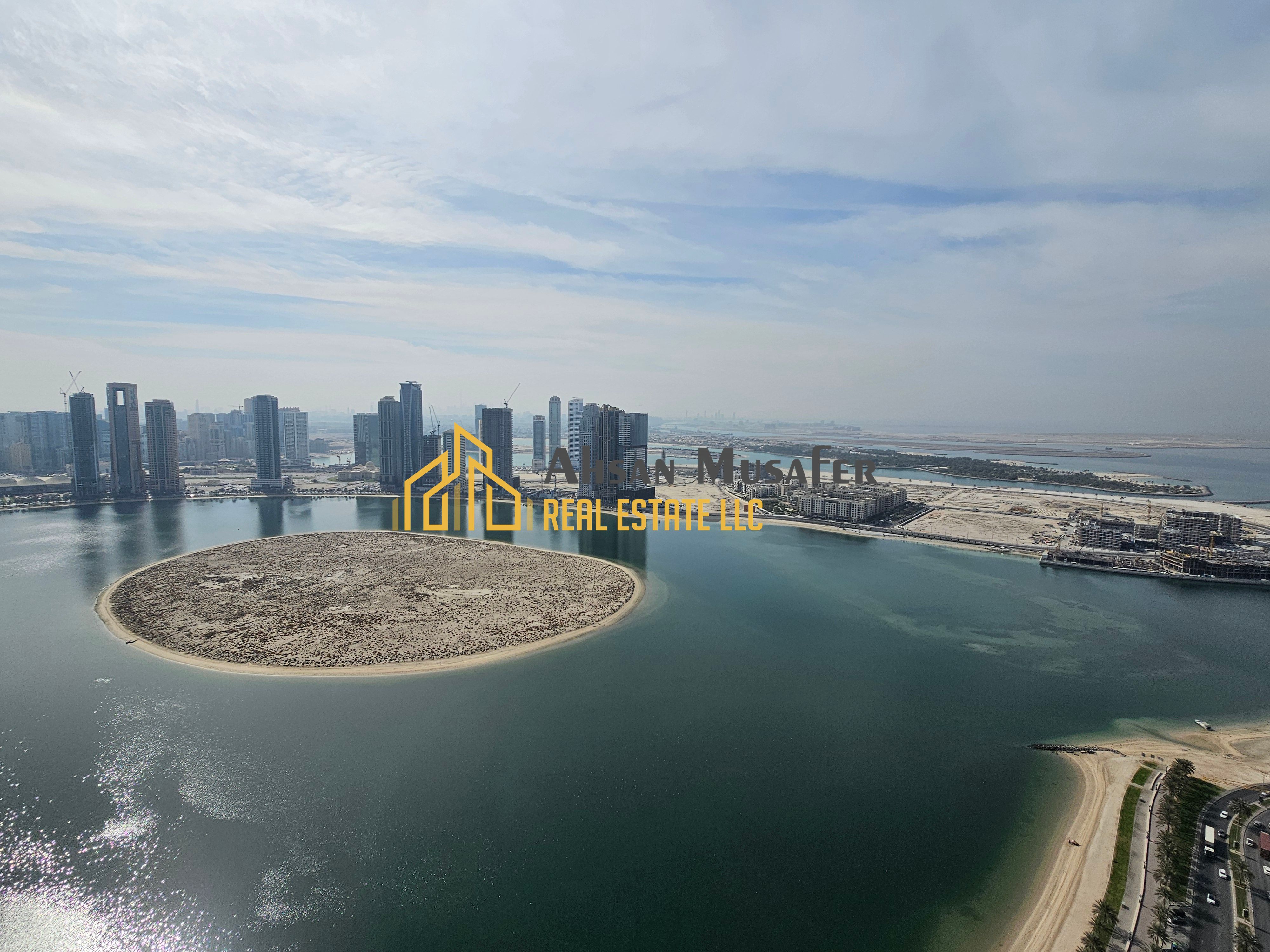 3BHK CORNICHE VIEW JUST 80K WITH 5 BATH. MAIDROOM, GYM POOL &2 PARKING FREE SPECIOUS FLAT IN AL KHAN SHARJAH