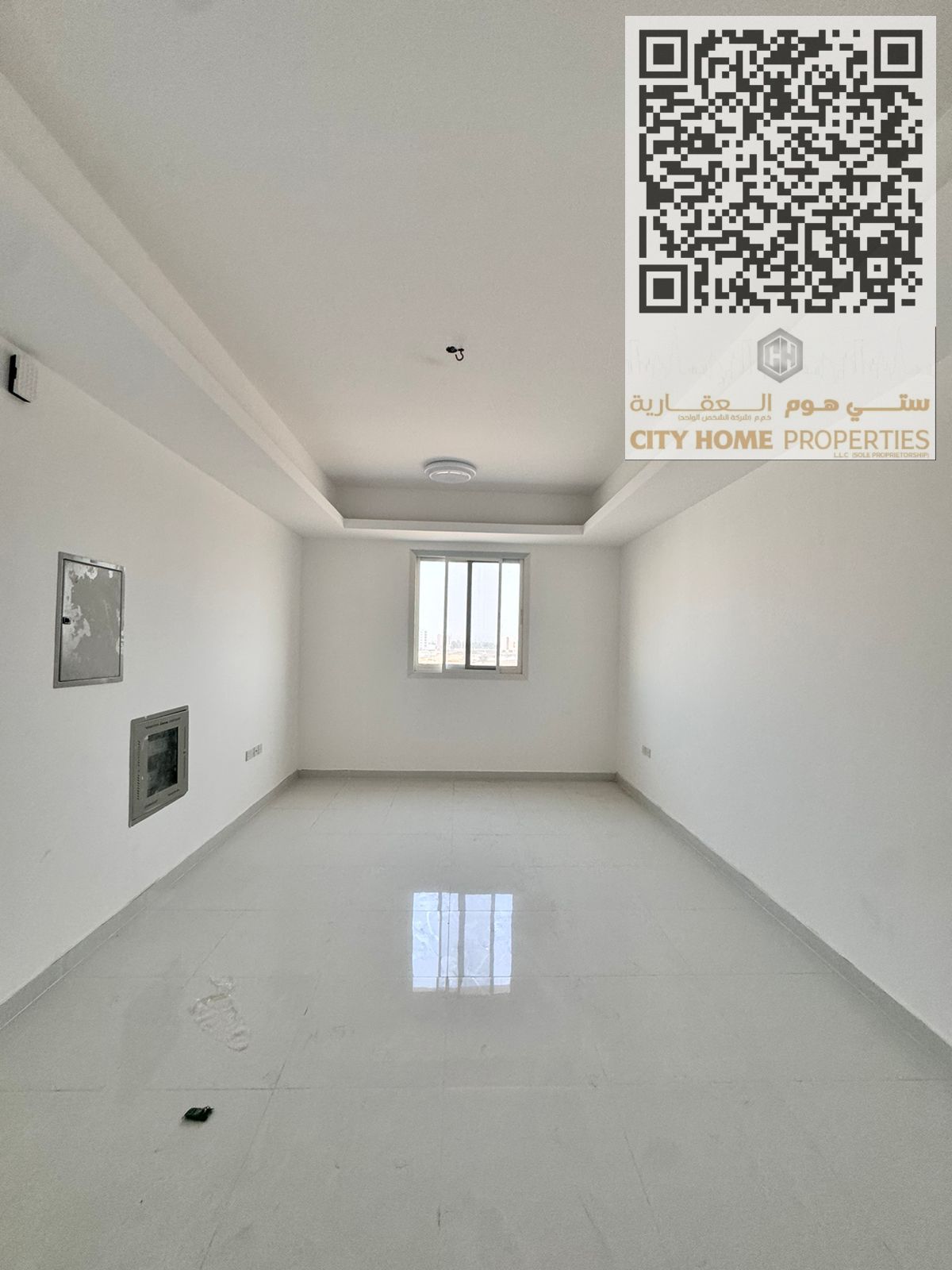 First Occupancy | Spacious 1BHK Apartment with Balcony – Al Yasmeen