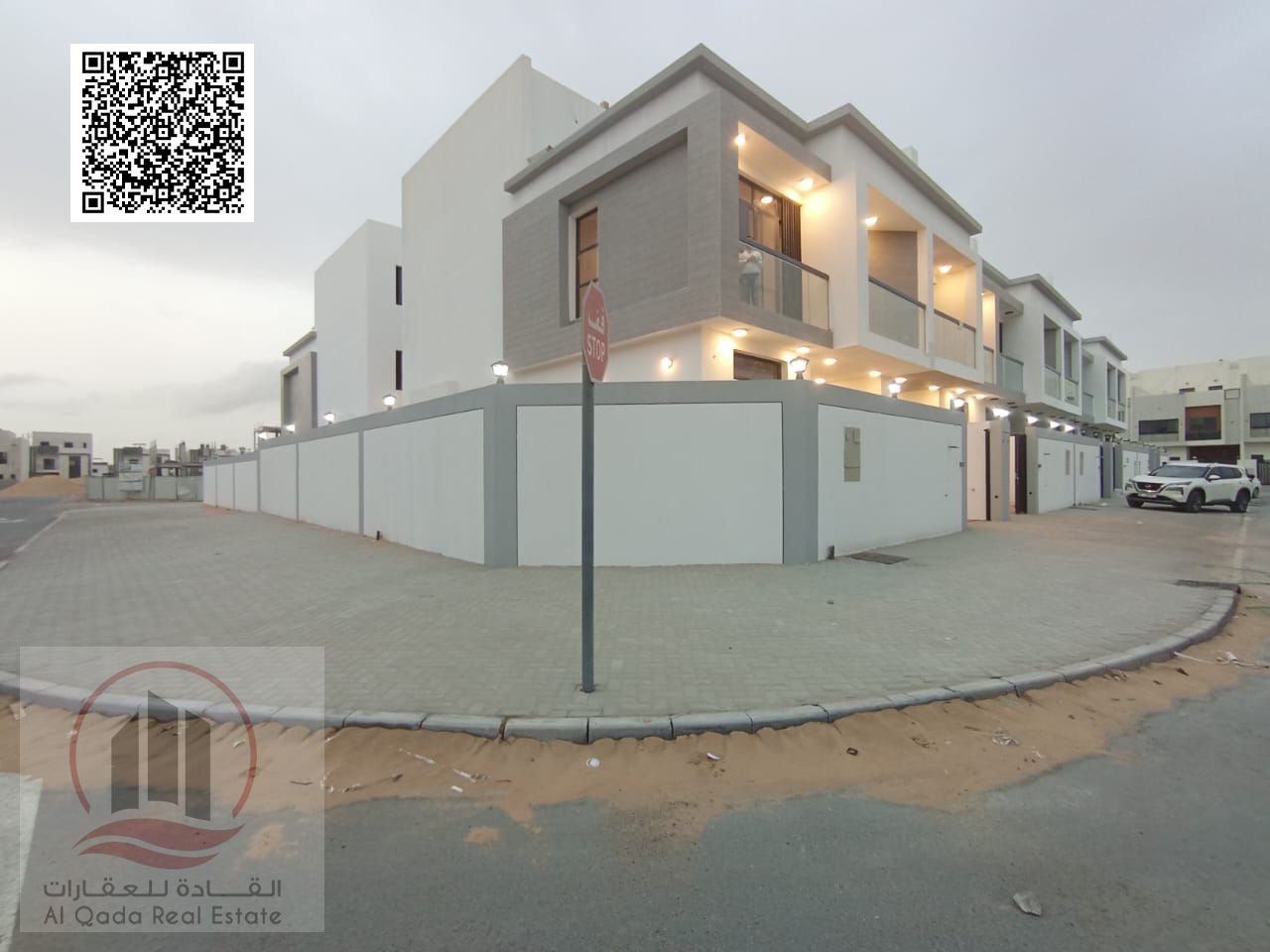 For sale a Townhouse in Ajman Al-Bahia , 6 master rooms a Majles room a hall and a maid’s room freehold for all nationalities, Installment with out do
