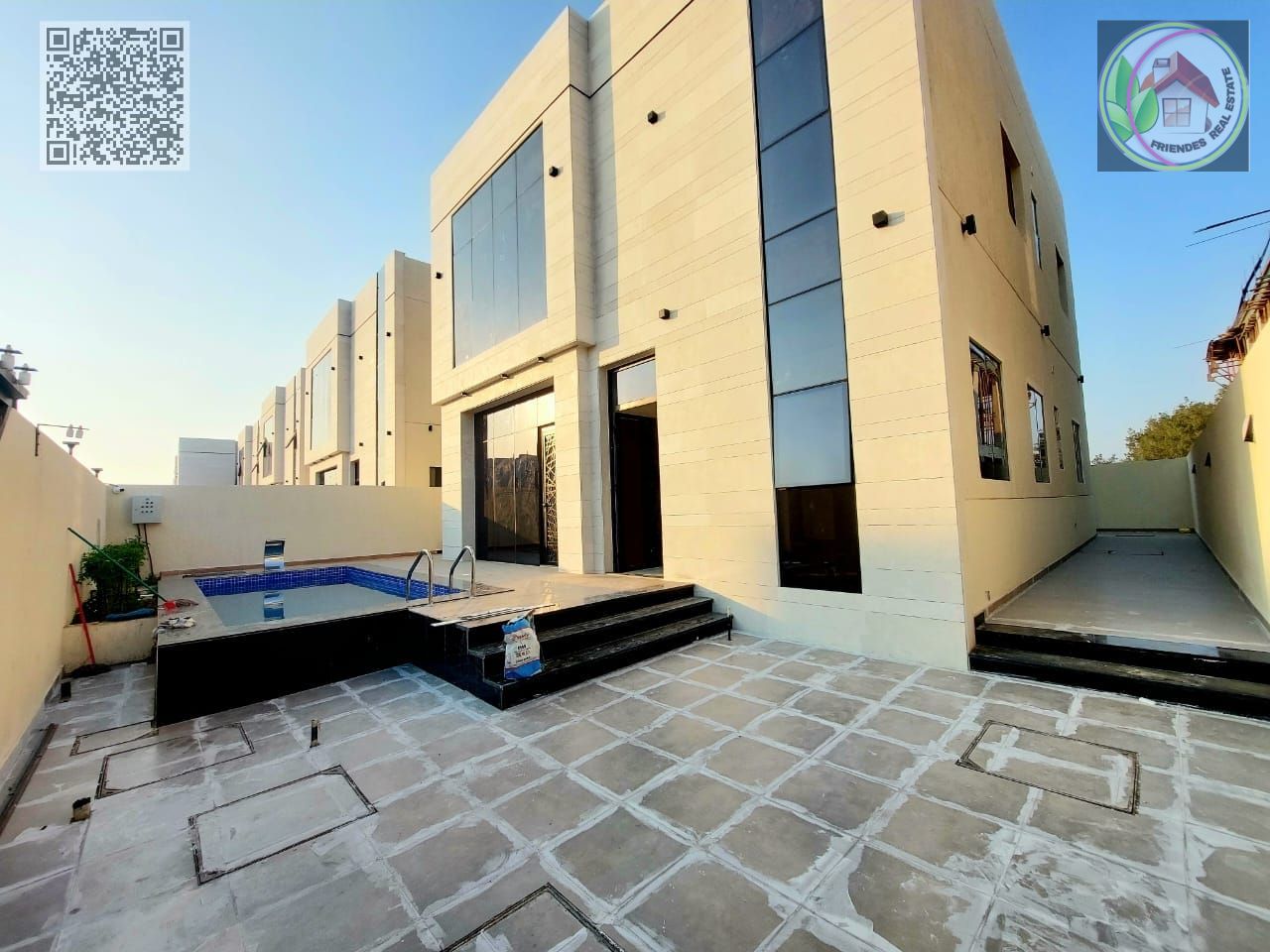 Villa in Al Helio 2, Ajman | Registration fees included | Private pool | Freehold for all nationalities | Close to the mosque and all amenities