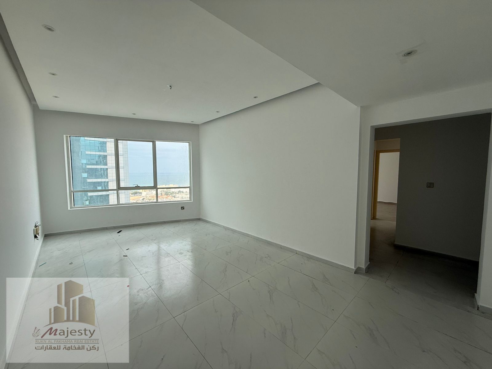 Two-bedroom apartment for sale in Sharjah, in the Al Khan area.
