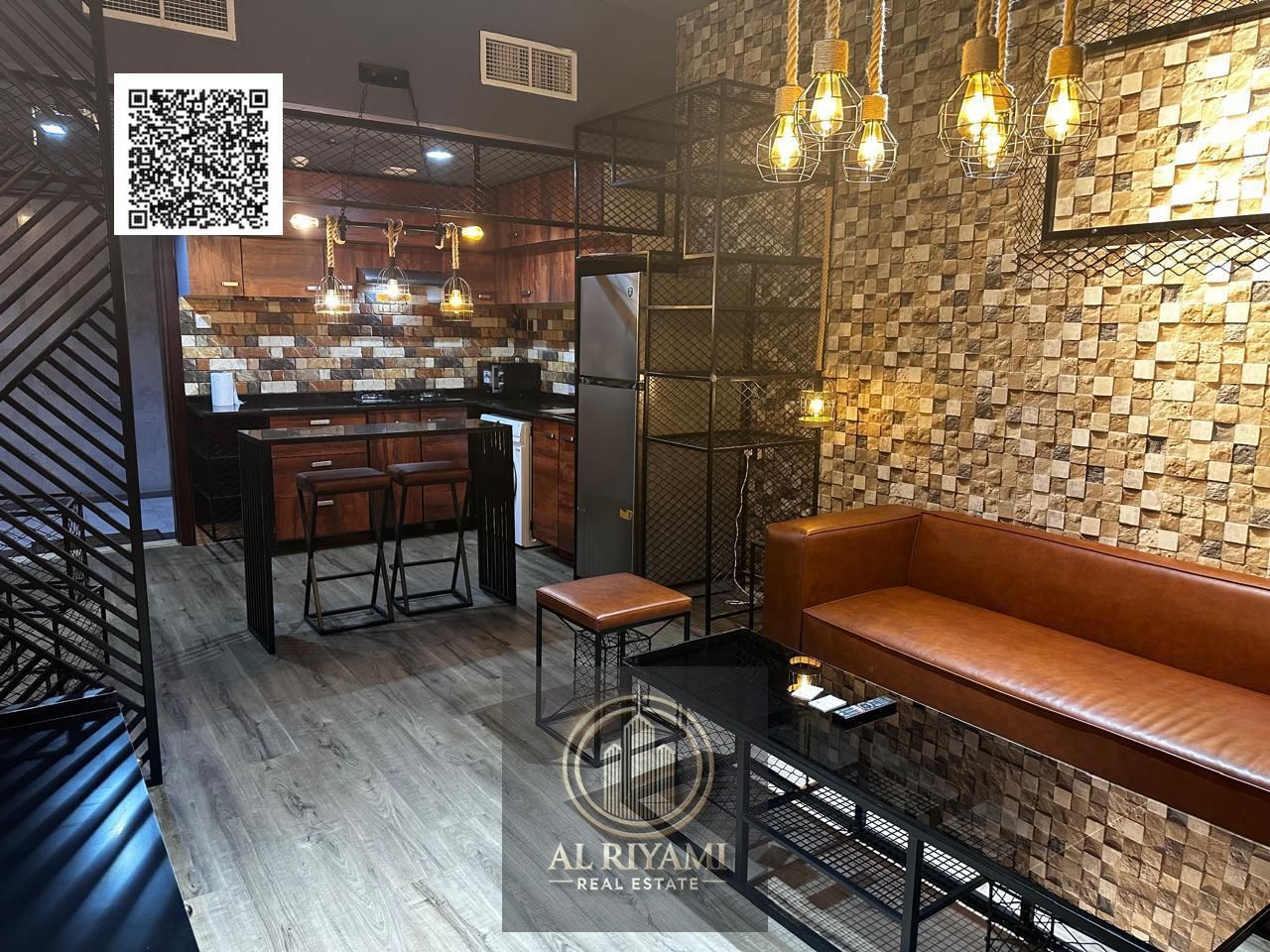 Luxury one-bedroom apartment for monthly rent