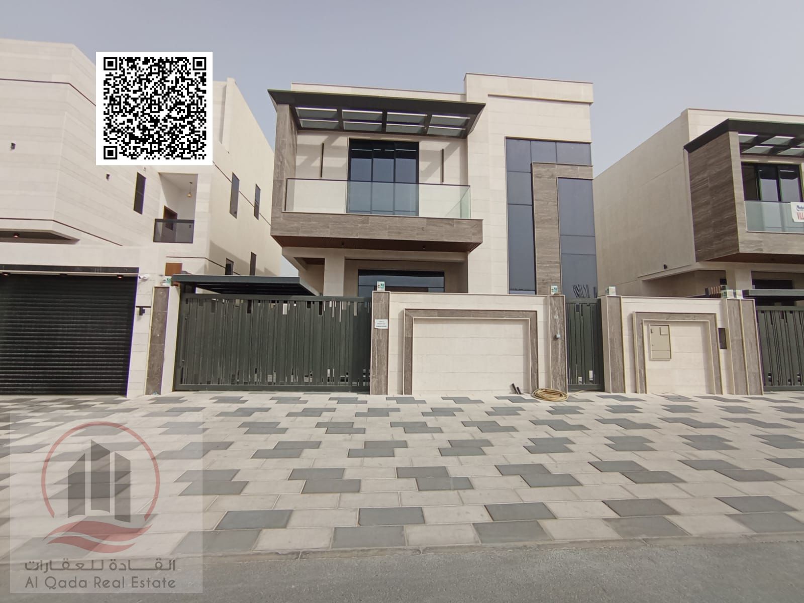 For sale, a villa in Ajman Al-Bahia 5 master rooms, a Majles room, a hall, and a maid’s room, freehold for all nationalities, Installment with out do