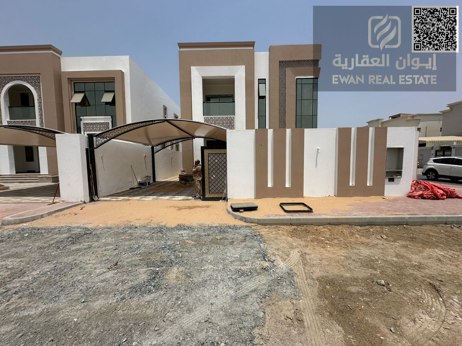 A unique opportunity in Al Muwaihat 3: a ready-to-move-in villa with freehold ownership for all nationalities. A luxurious villa for sale in Ajman,