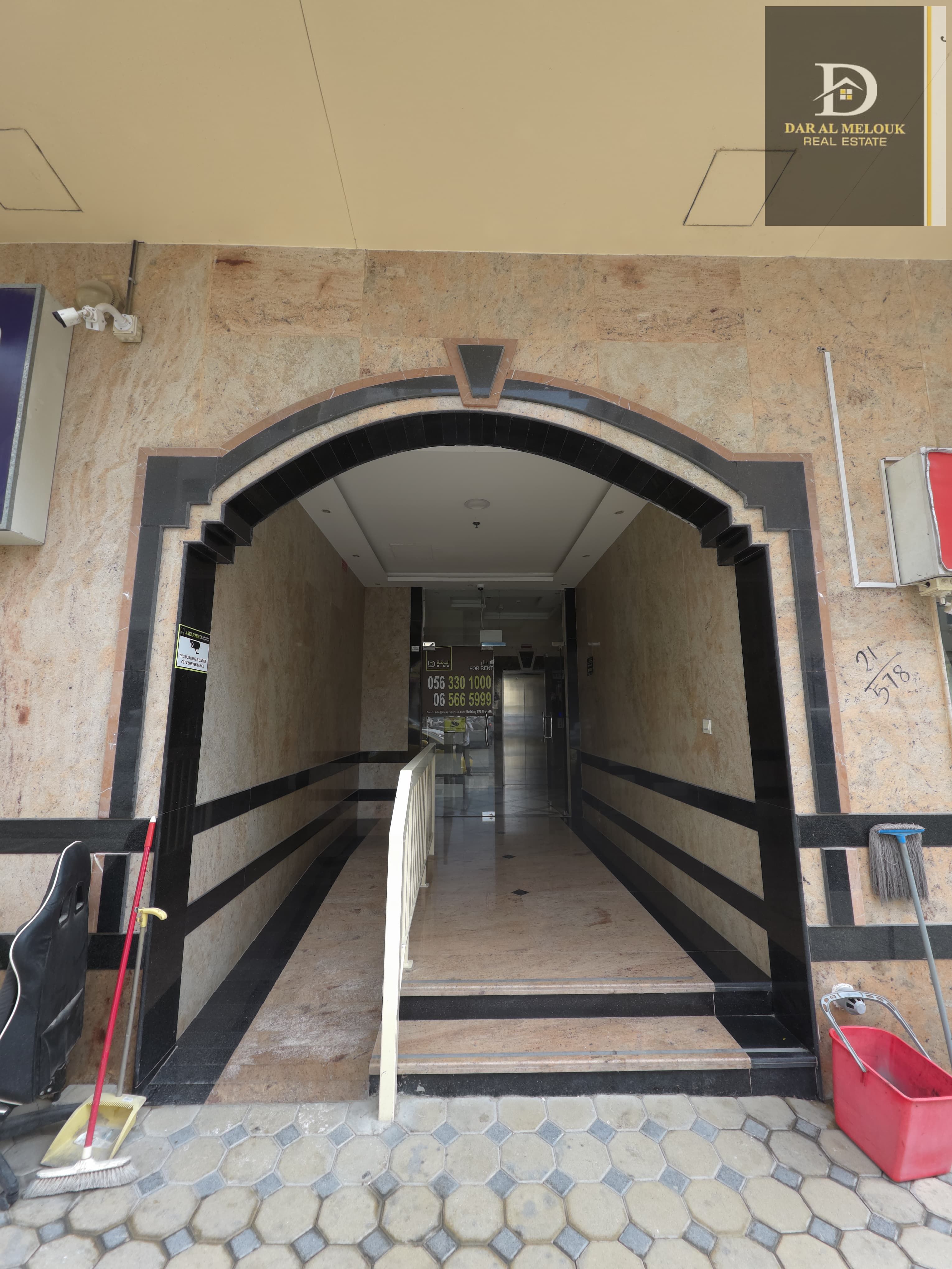 For Sale in Sharjah, Al Musalla Area Commercial/Residential Building Area: 5500 sq ft Ground Floor + 5 Floors