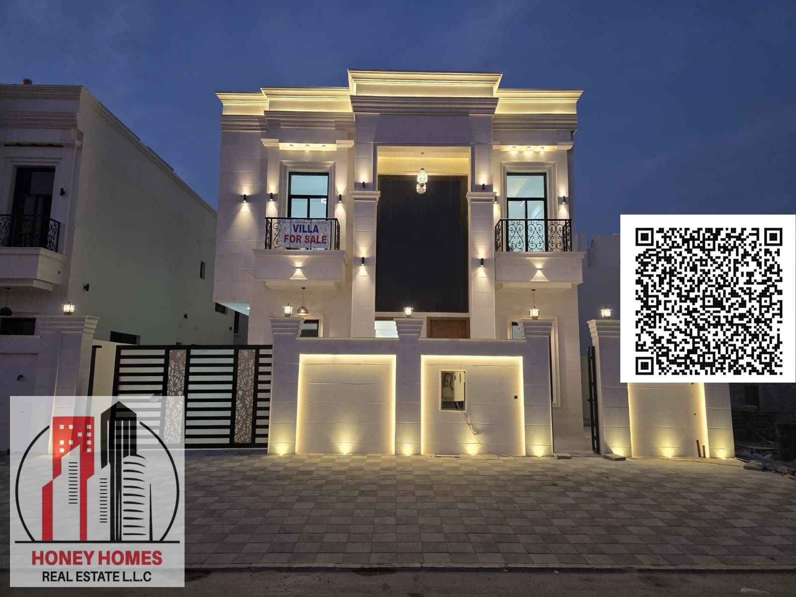 Luxury 6-Bedroom Villa with Roof & Modern Interiors | Prime Al Helio, Ajman