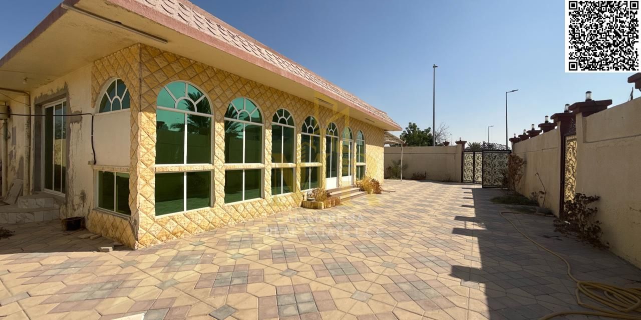 Ground floor villa for sale in Al Hamidiya area, Ajman, with an area of 6298 sq ft, priced at AED 1,200,000. Owned by Ajman citizens.
