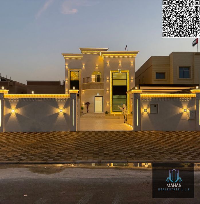 Brand New Villa for Sale in Ajman – Al Mowaihat A beautifully designed, brand-new villa located in the prime Al Mowaihat area, offering generous space and modern living. Property Details: • 4 Master Bedrooms • Spacious Hall • Majlis • Kitchen • Maid’s Roo