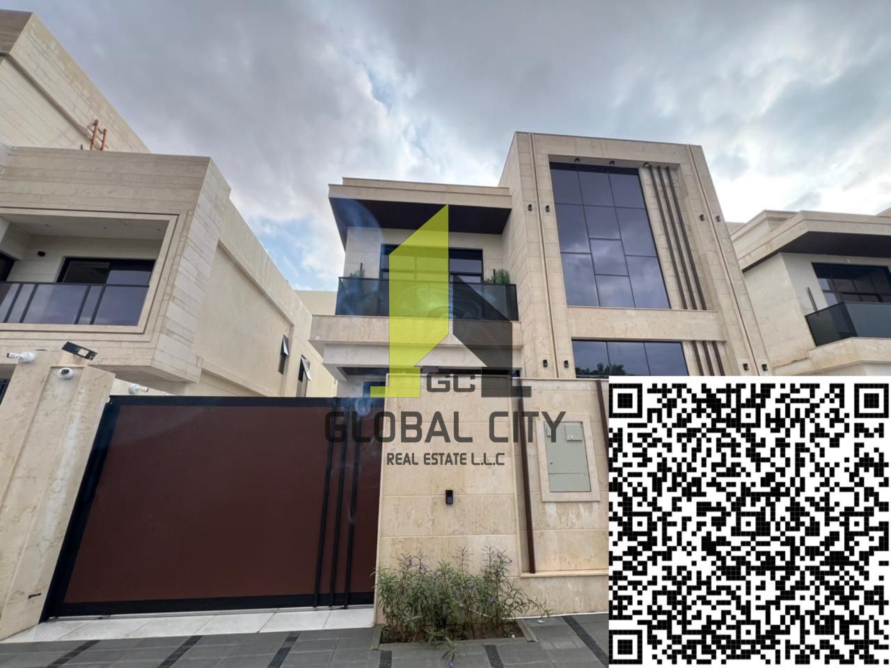 Brand New Spacious 5 Bedrooms Villa With Roof for sale In Helio 2, Ajman.