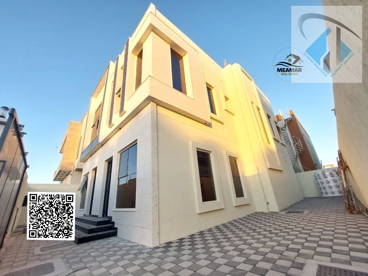Luxury villa for sale in Al Zahya modern design freehold for all nationalities