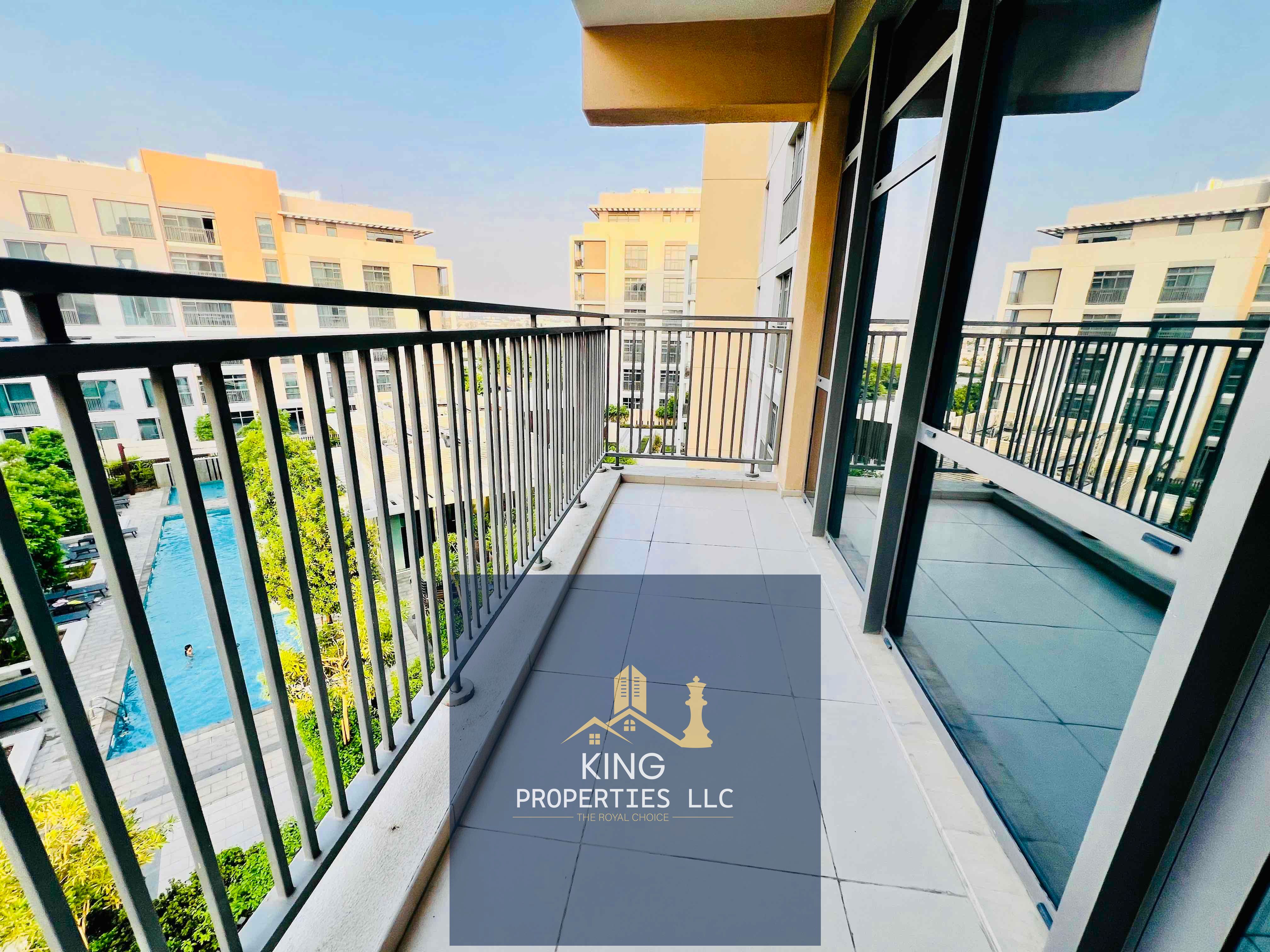 Luxurious 1 bhk with balcony with close kitchen for rent uptown al Zahia Sharjah